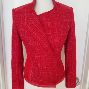 *SALE* NWOT S. Edelman Jacket Leather Panels sz S